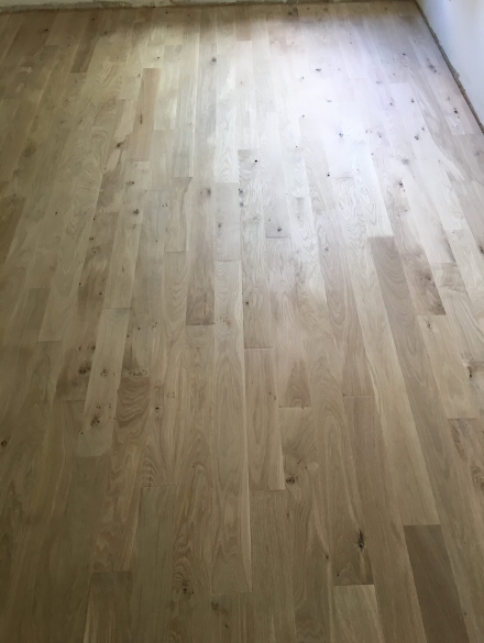 Pose de parquet