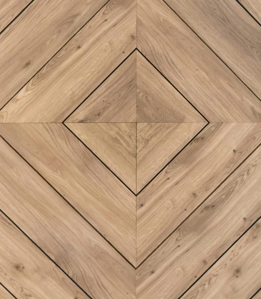 carreaux de parquet en bois marron